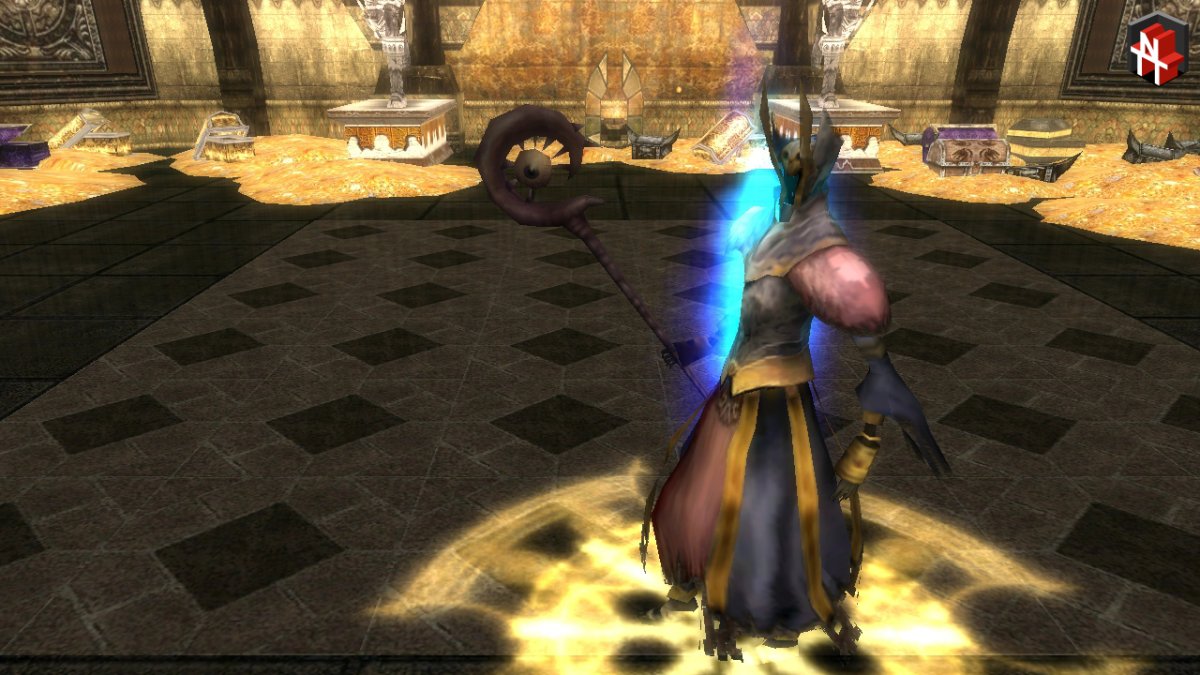 Knight Online'da asasıyla büyü yapan karakter